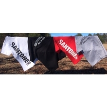 Santone T-shirts - SMALL - BLACK 
